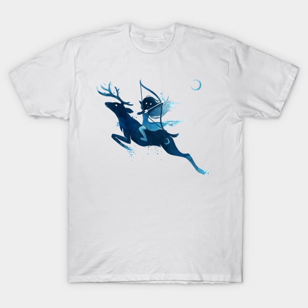 Elf Archer T-Shirt by Freeminds